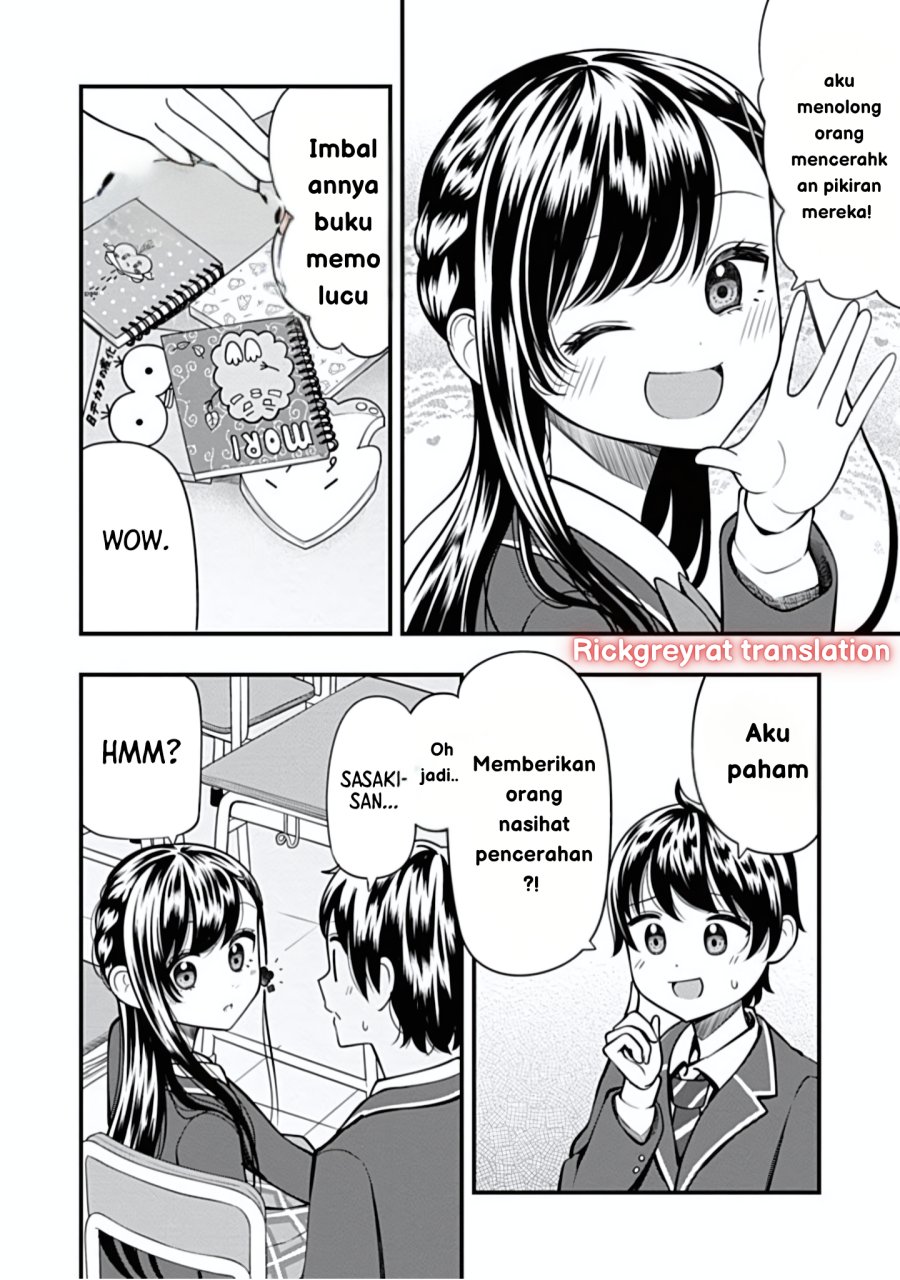 Sasaki-san wa Chotto dake Sugoi. Chapter 12 Bahasa Indonesia