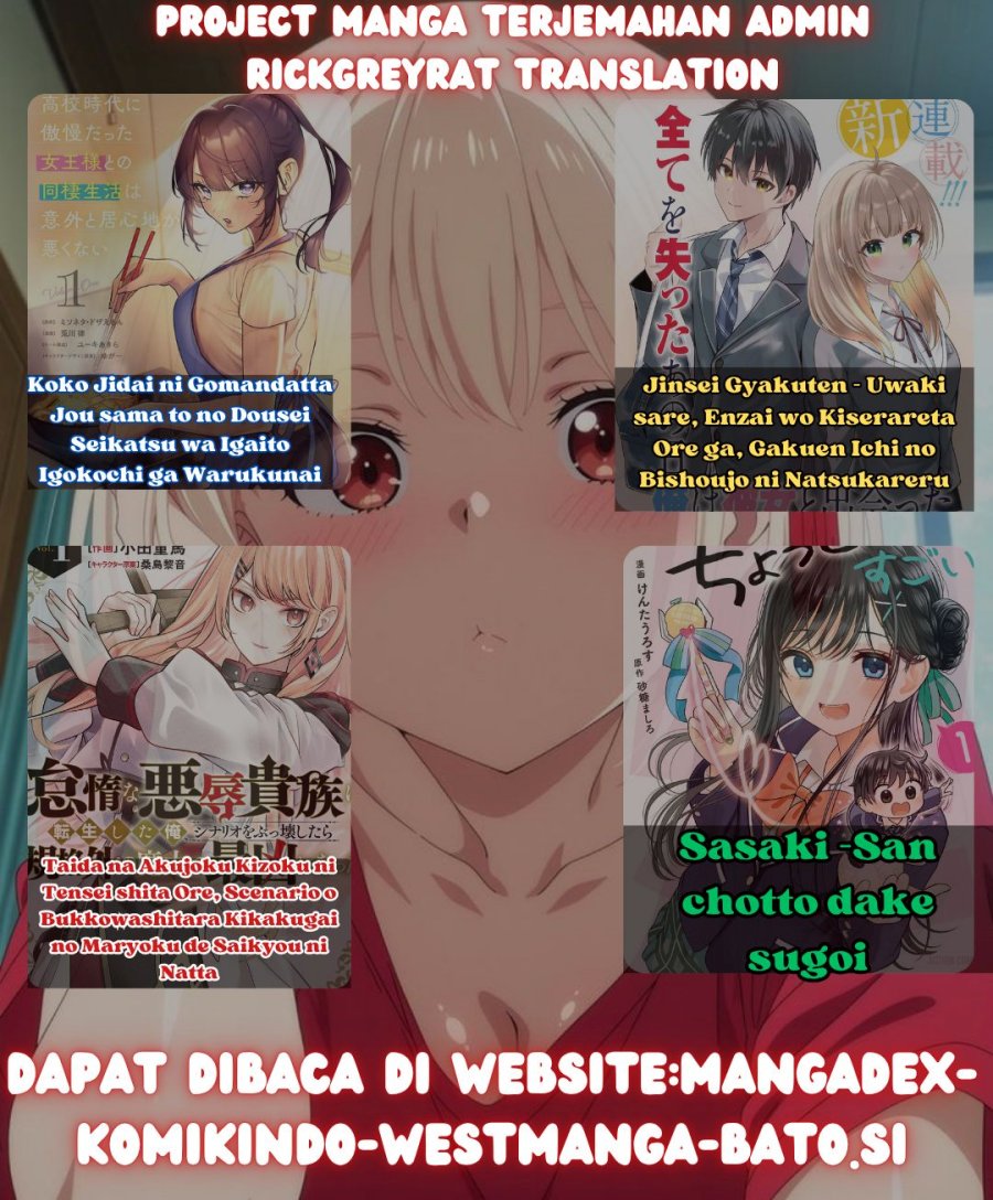 Sasaki-san wa Chotto dake Sugoi. Chapter 12 Bahasa Indonesia