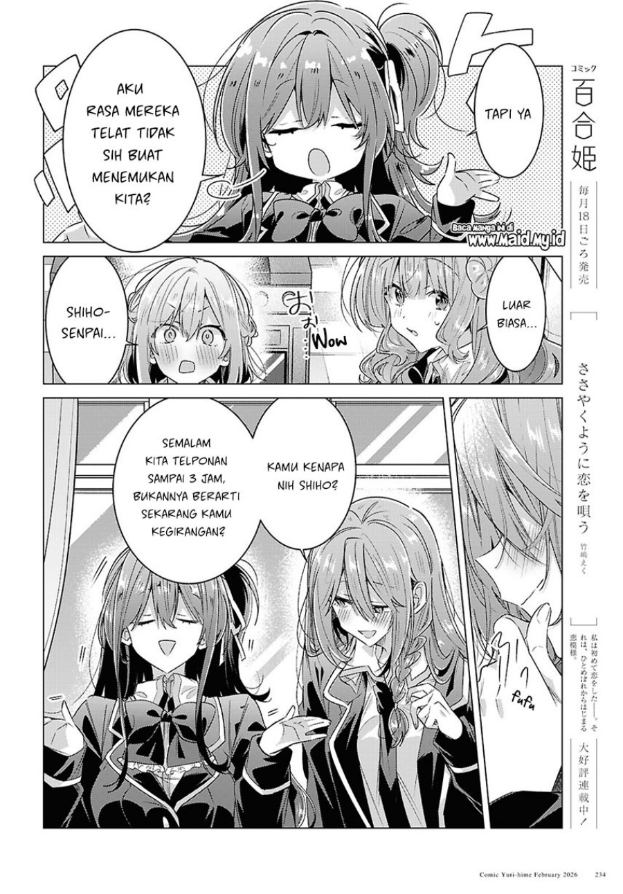 Sasayaku You ni Koi wo Utau Chapter 61 Bahasa Indonesia