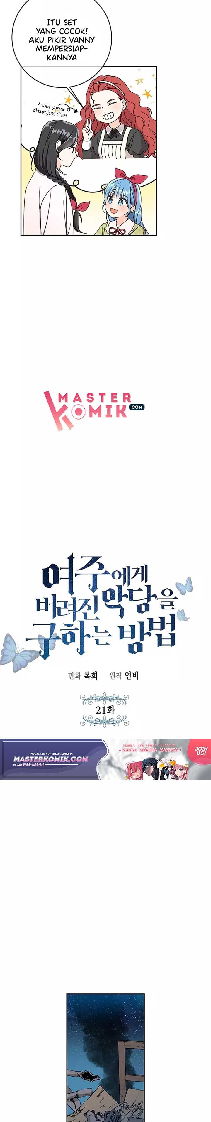 Saving the Sub Male Lead Who Was Thrown Away by Female Lead Chapter 21 Bahasa Indonesia