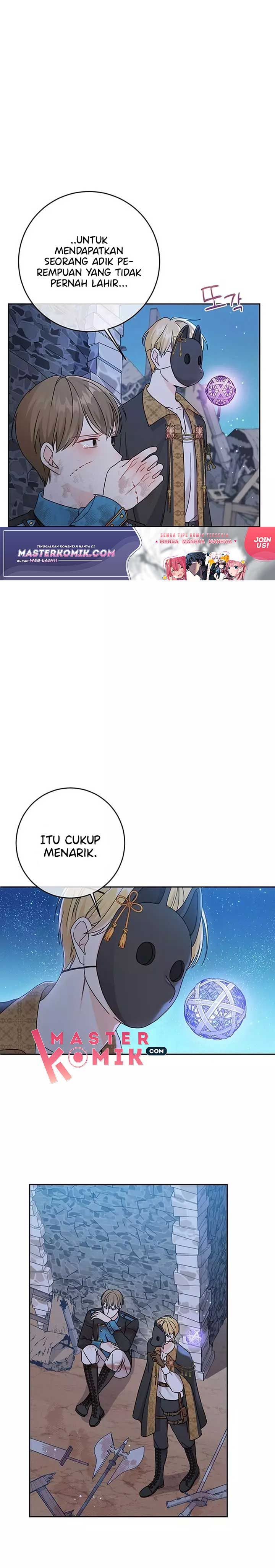 Saving the Sub Male Lead Who Was Thrown Away by Female Lead Chapter 21 Bahasa Indonesia