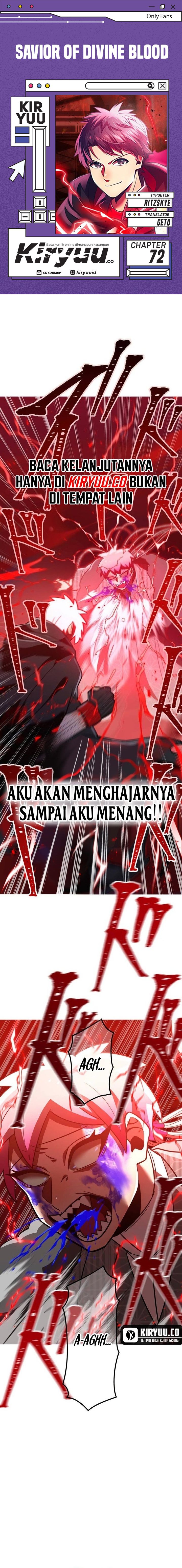 Savior of Divine Blood ~Draw Out 0.00000001% to Become the Strongest~ chapter 72