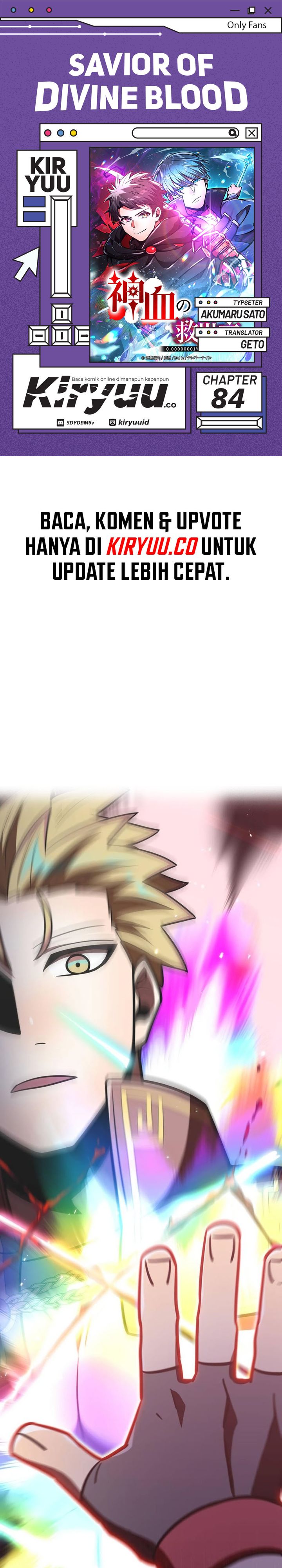 Savior of Divine Blood ~Draw Out 0.00000001% to Become the Strongest~ chapter 84