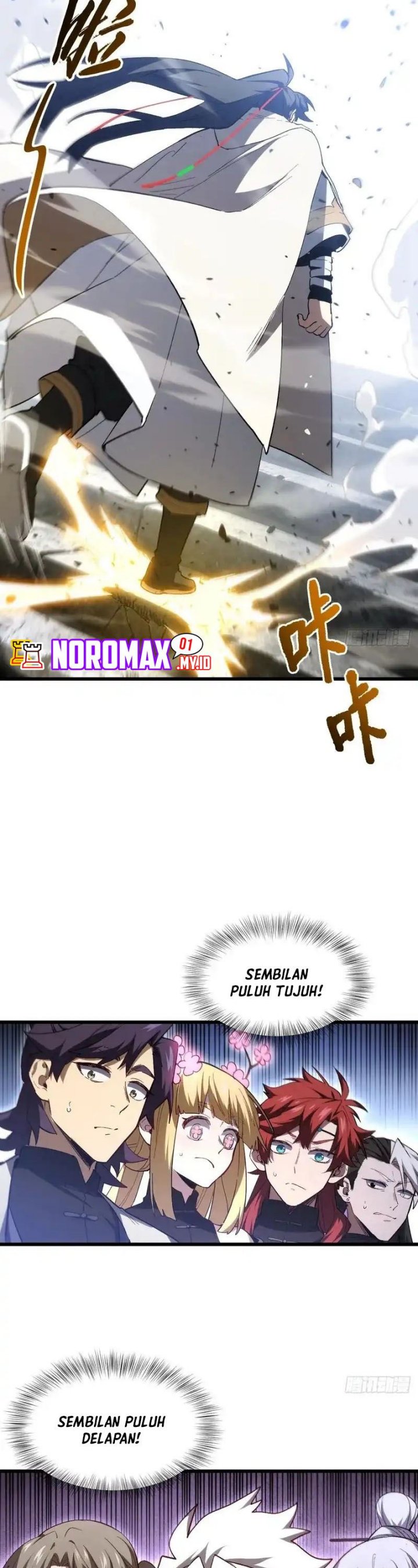 Scoring the Sacred Body of the Ancients from the Get-go Chapter 130 Bahasa Indonesia