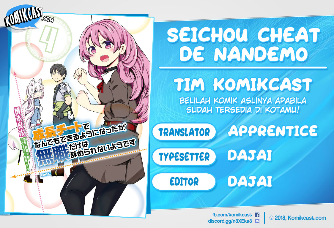 Seichou Cheat de Nandemo Dekiru you Chapter 15 Bahasa Indonesia