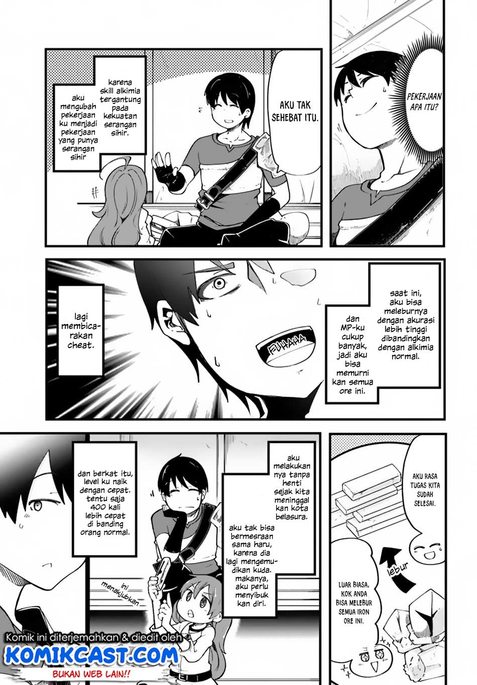 Seichou Cheat de Nandemo Dekiru you Chapter 17 Bahasa Indonesia