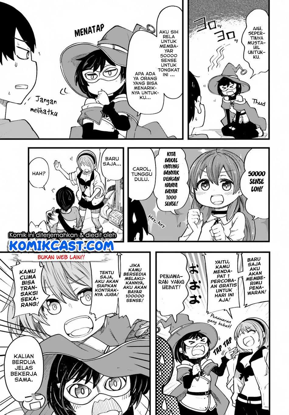 Seichou Cheat de Nandemo Dekiru you Chapter 20.1 Bahasa Indonesia