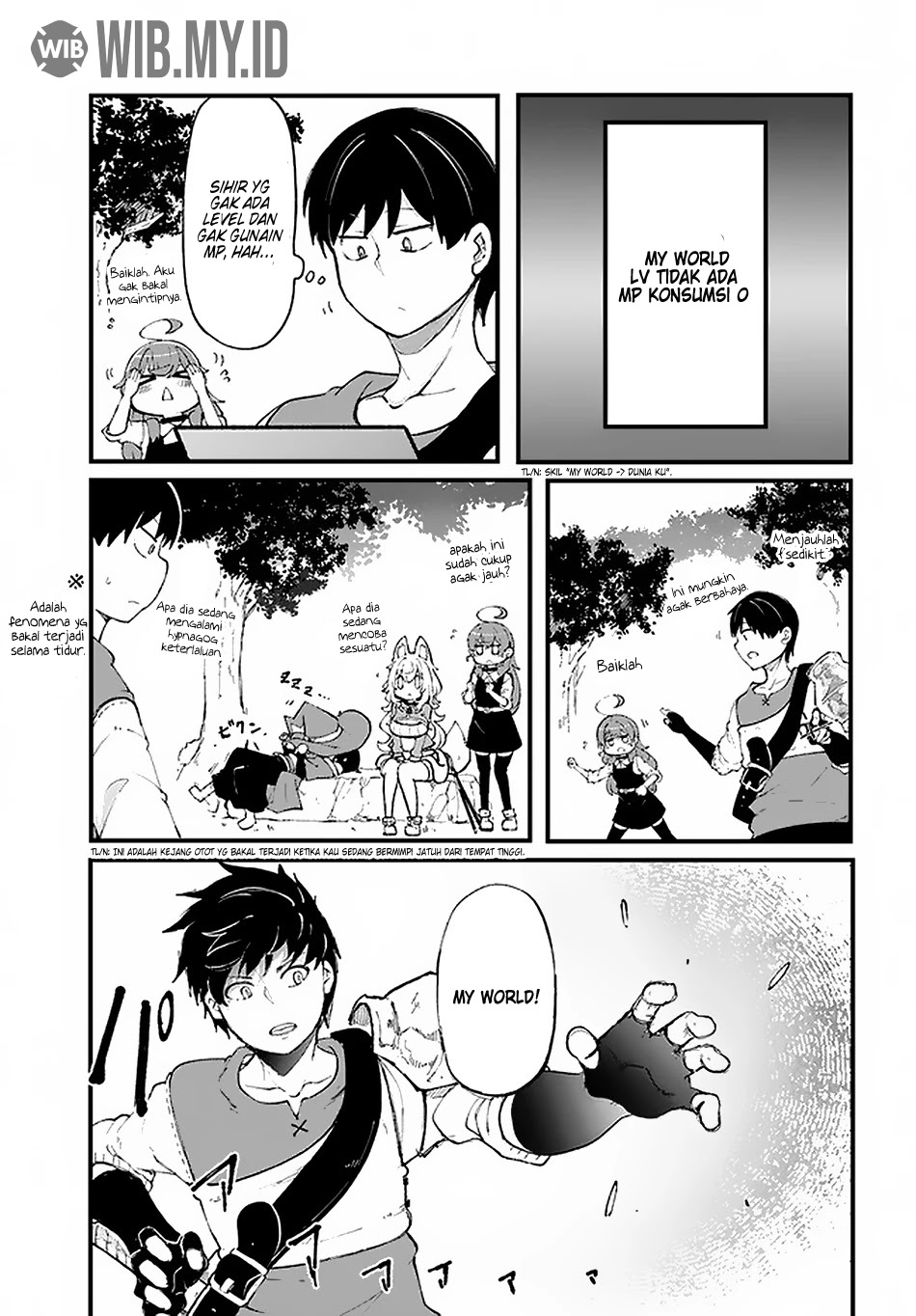 Seichou Cheat de Nandemo Dekiru you Chapter 34 Bahasa Indonesia