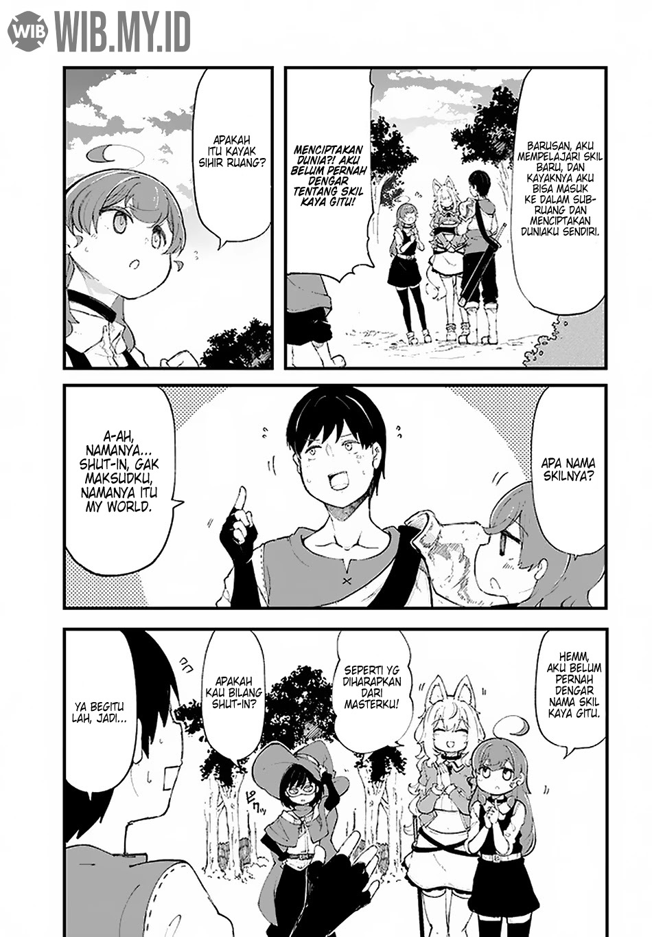 Seichou Cheat de Nandemo Dekiru you Chapter 34 Bahasa Indonesia