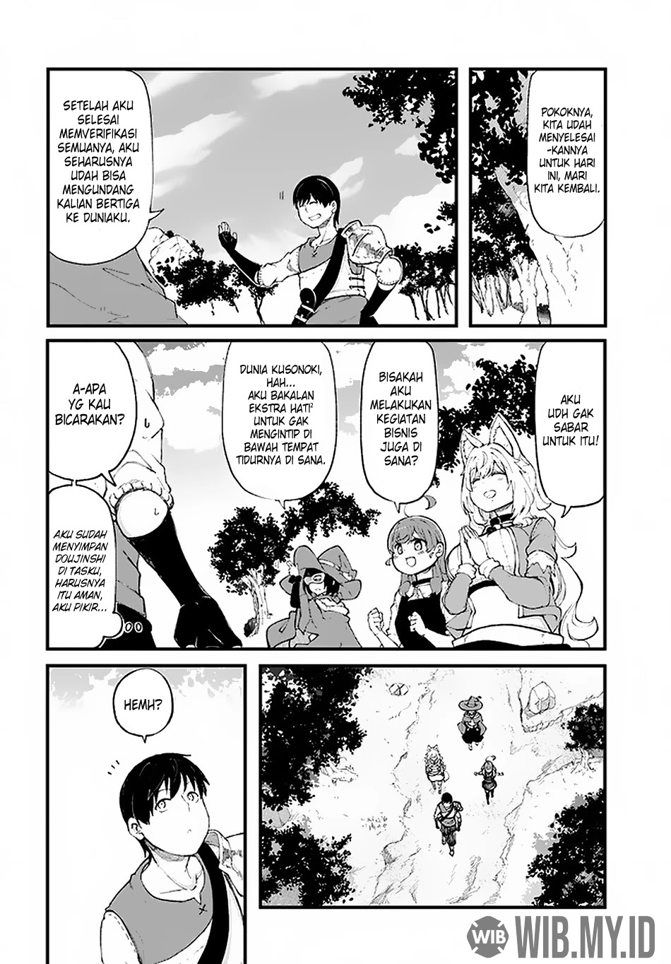 Seichou Cheat de Nandemo Dekiru you Chapter 34 Bahasa Indonesia