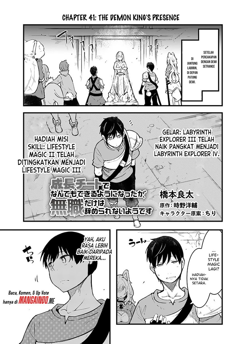 Seichou Cheat de Nandemo Dekiru you Chapter 41 Bahasa Indonesia