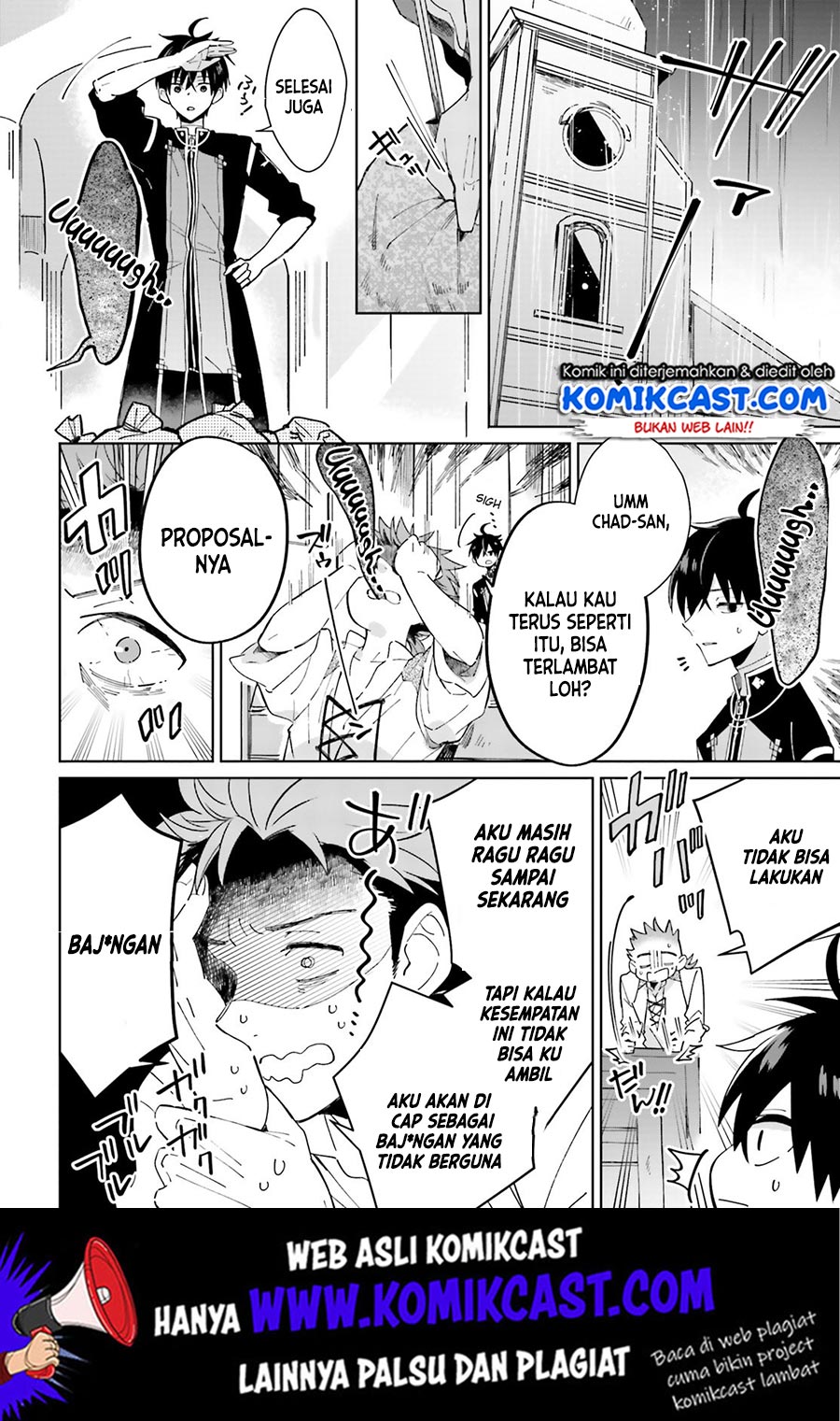 Seijo-sama wo Amayakashitai! Tadashi Yuusha, Omae wa Dame da chapter 3
