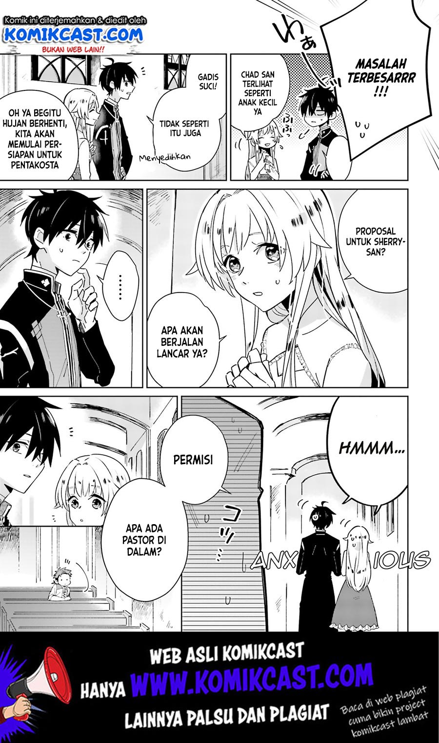 Seijo-sama wo Amayakashitai! Tadashi Yuusha, Omae wa Dame da chapter 3