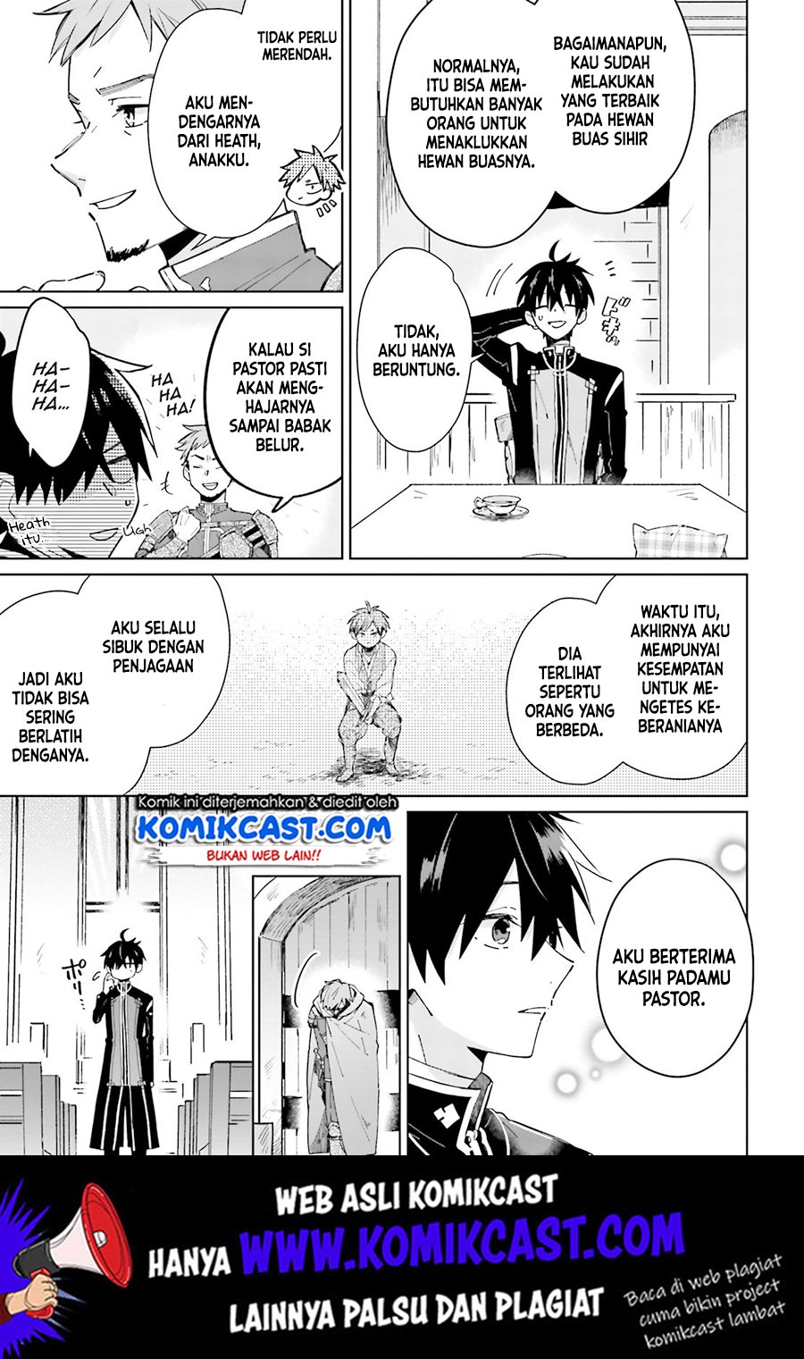 Seijo-sama wo Amayakashitai! Tadashi Yuusha, Omae wa Dame da chapter 3