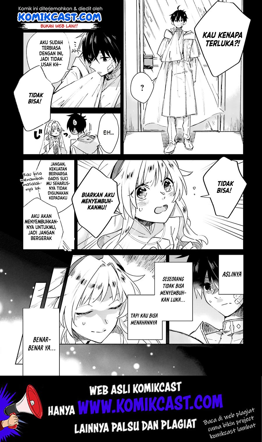 Seijo-sama wo Amayakashitai! Tadashi Yuusha, Omae wa Dame da chapter 3