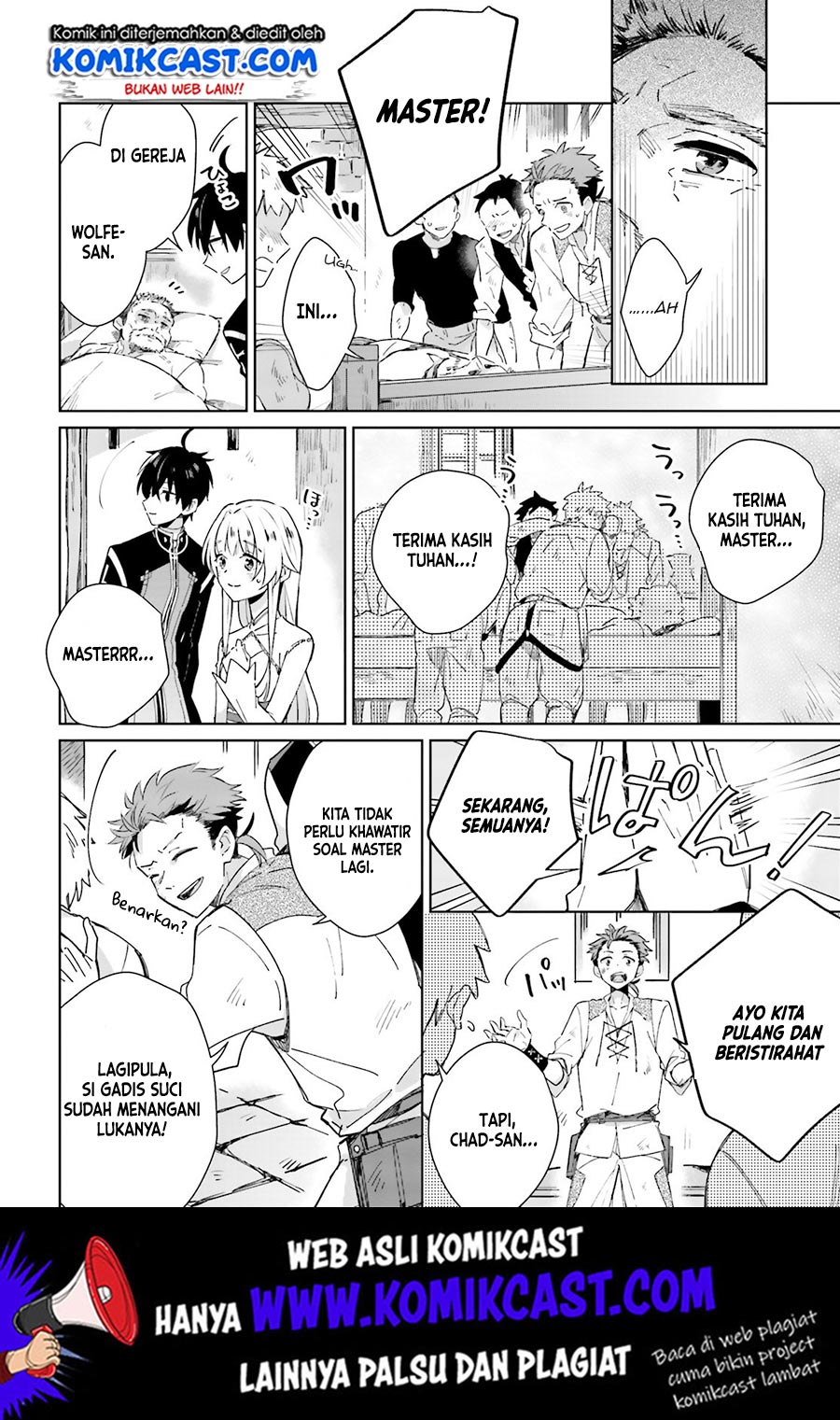 Seijo-sama wo Amayakashitai! Tadashi Yuusha, Omae wa Dame da chapter 3