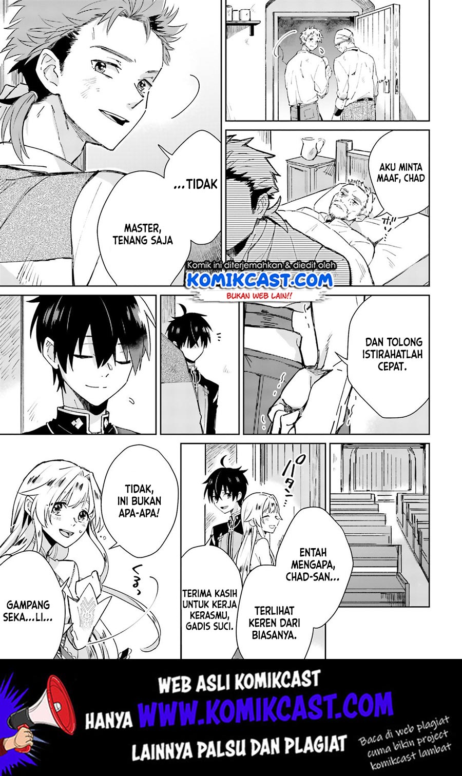 Seijo-sama wo Amayakashitai! Tadashi Yuusha, Omae wa Dame da chapter 3