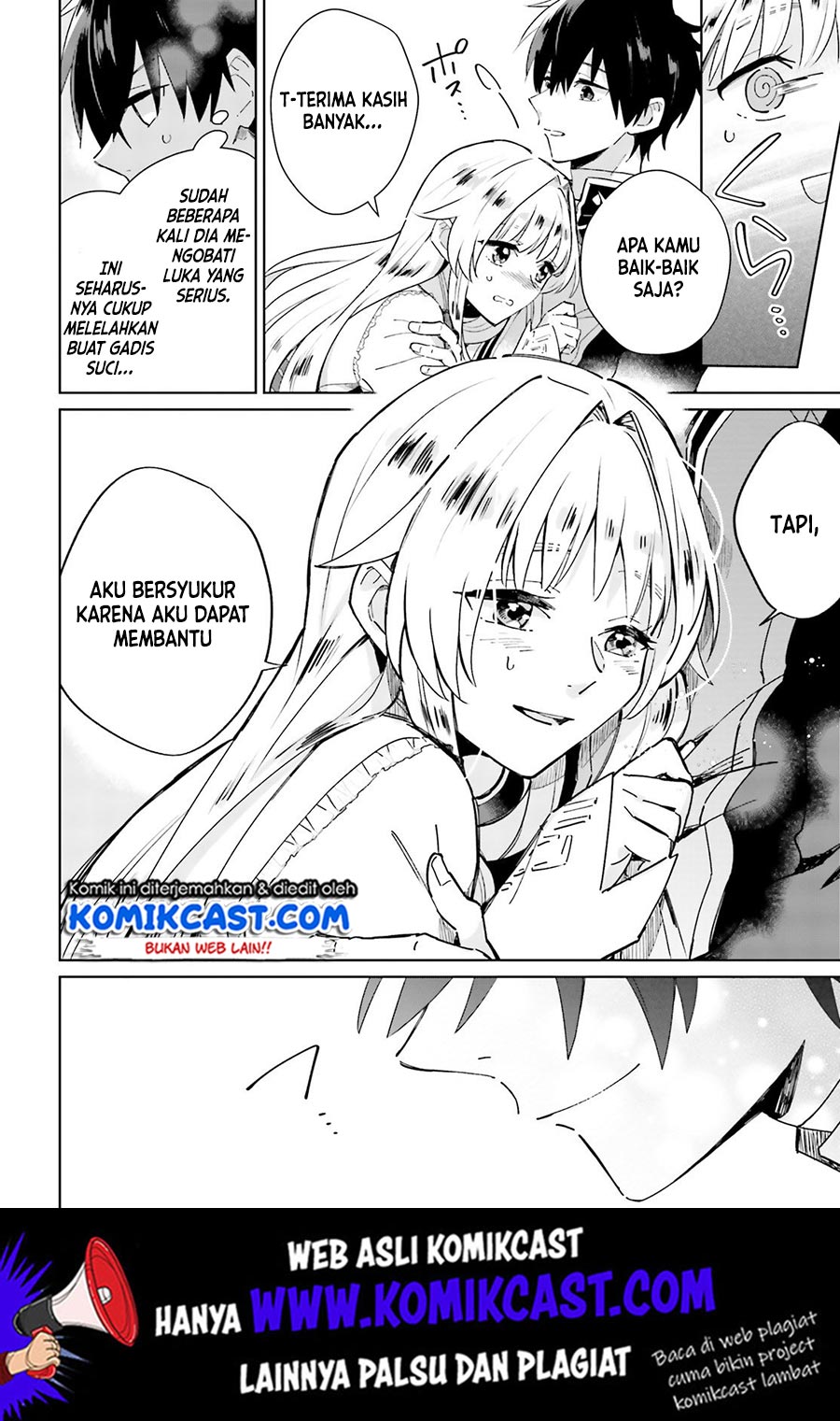 Seijo-sama wo Amayakashitai! Tadashi Yuusha, Omae wa Dame da chapter 3