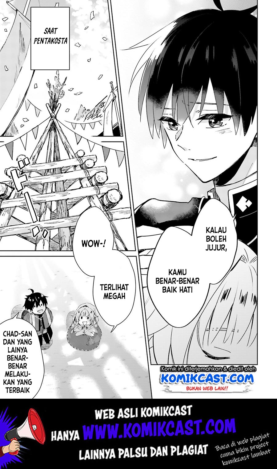 Seijo-sama wo Amayakashitai! Tadashi Yuusha, Omae wa Dame da chapter 3