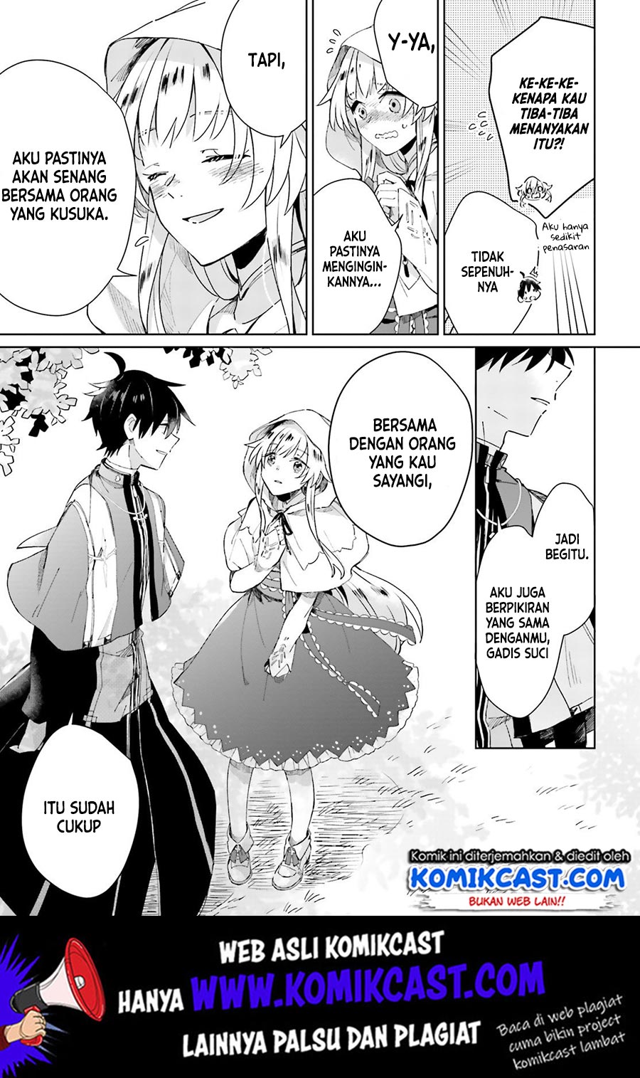 Seijo-sama wo Amayakashitai! Tadashi Yuusha, Omae wa Dame da chapter 3