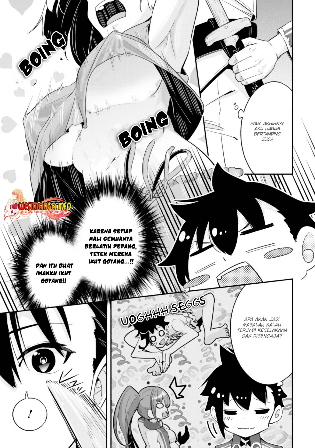 Seikishi ni Natta kedo Danchou no Oppai ga Sugosugite Kokoro ga Kiyomerarenai chapter 3