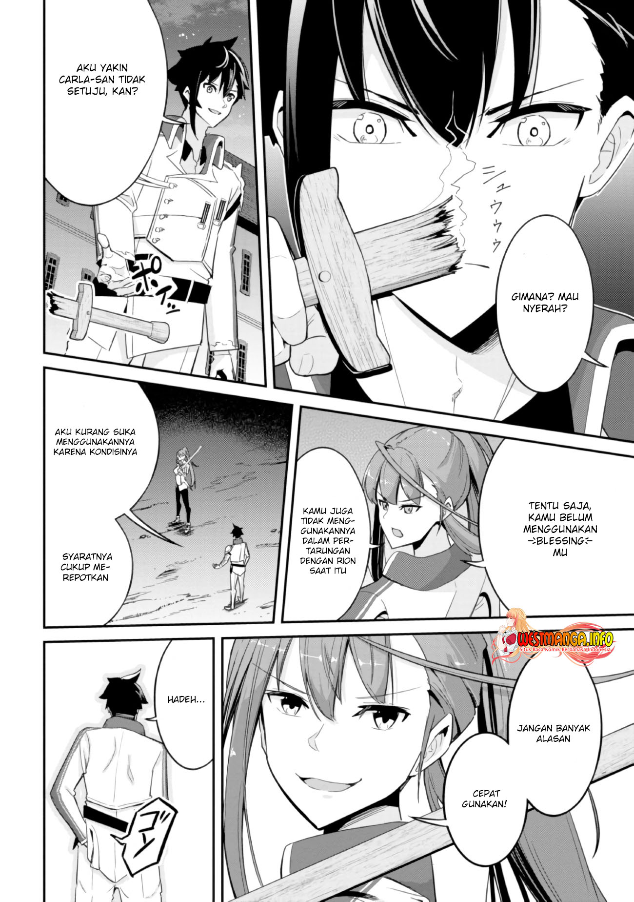 Seikishi ni Natta kedo Danchou no Oppai ga Sugosugite Kokoro ga Kiyomerarenai chapter 3