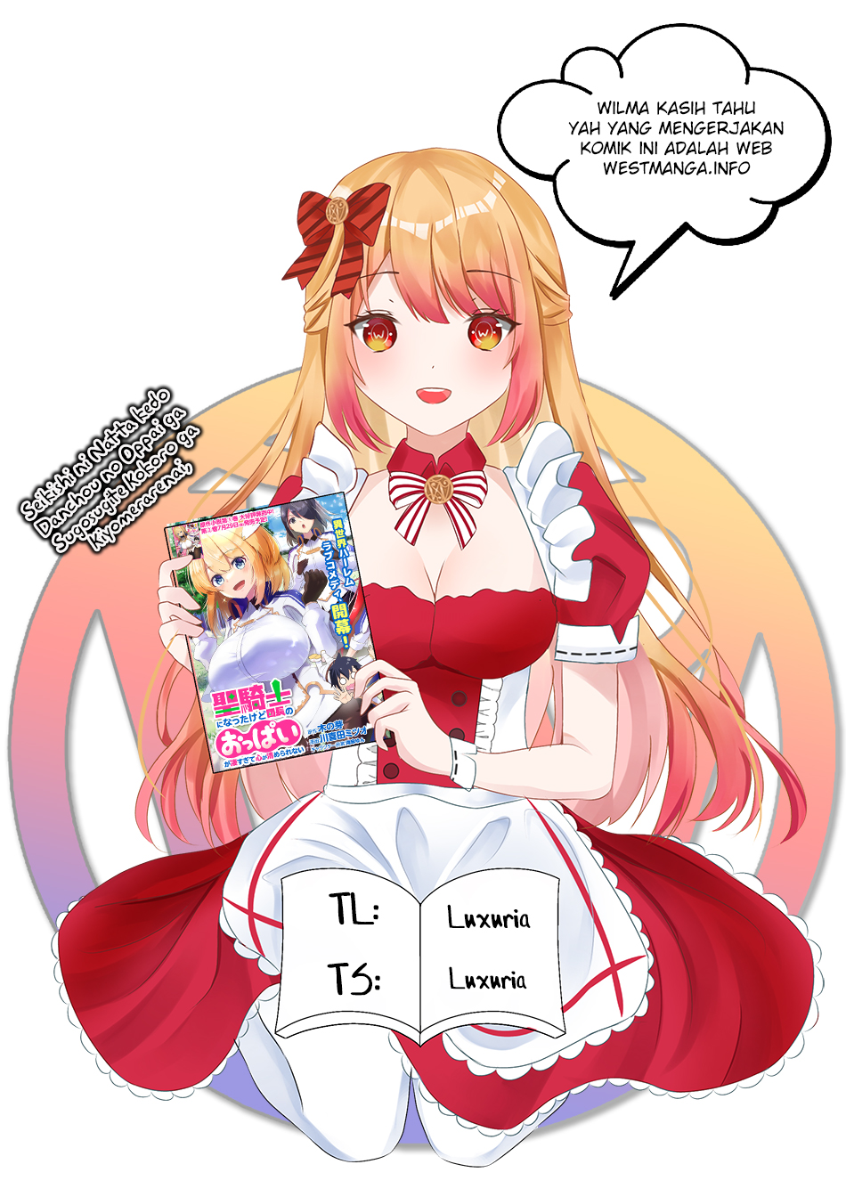 Seikishi ni Natta kedo Danchou no Oppai ga Sugosugite Kokoro ga Kiyomerarenai Chapter 11 Bahasa Indonesia