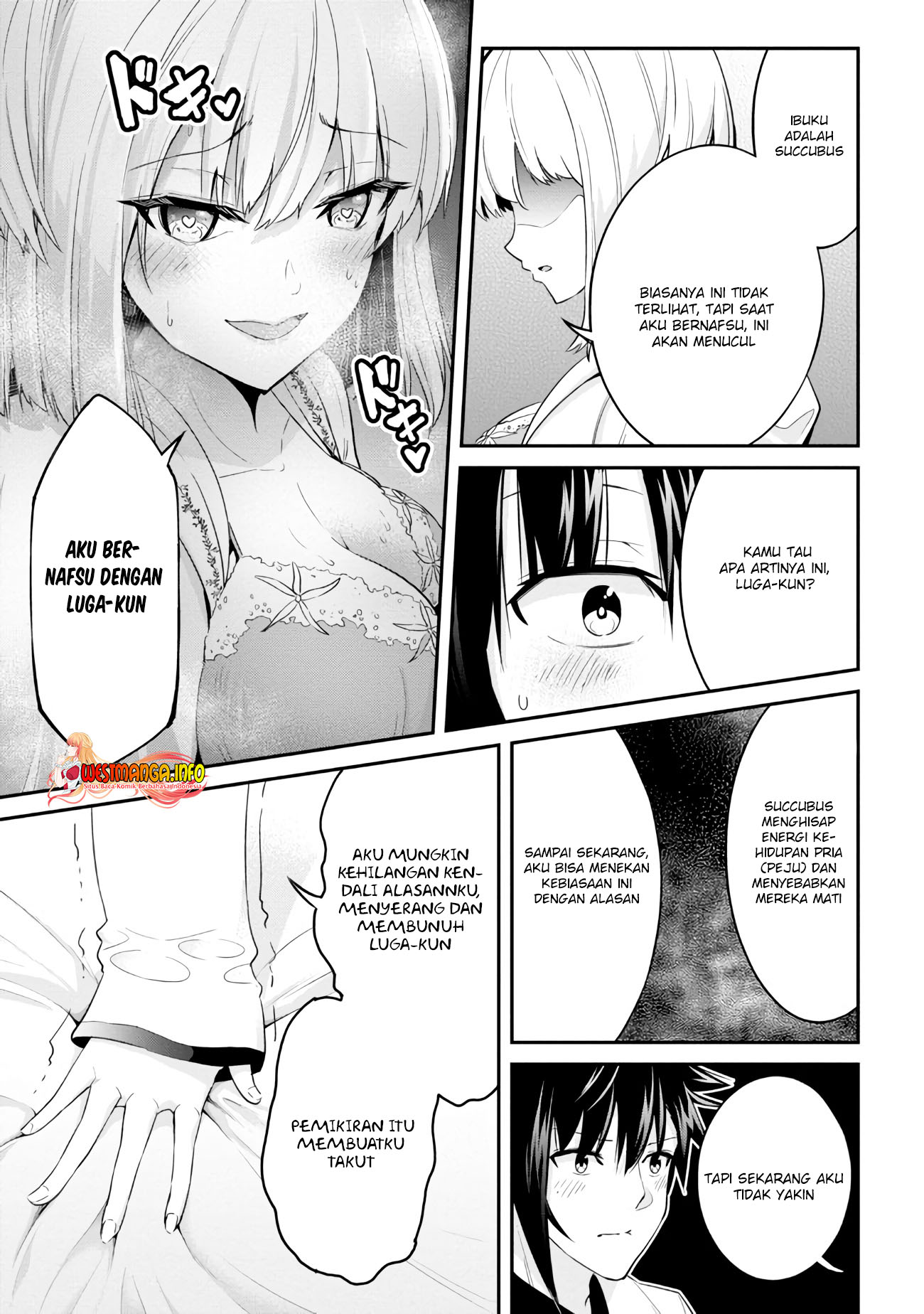 Seikishi ni Natta kedo Danchou no Oppai ga Sugosugite Kokoro ga Kiyomerarenai Chapter 11 Bahasa Indonesia