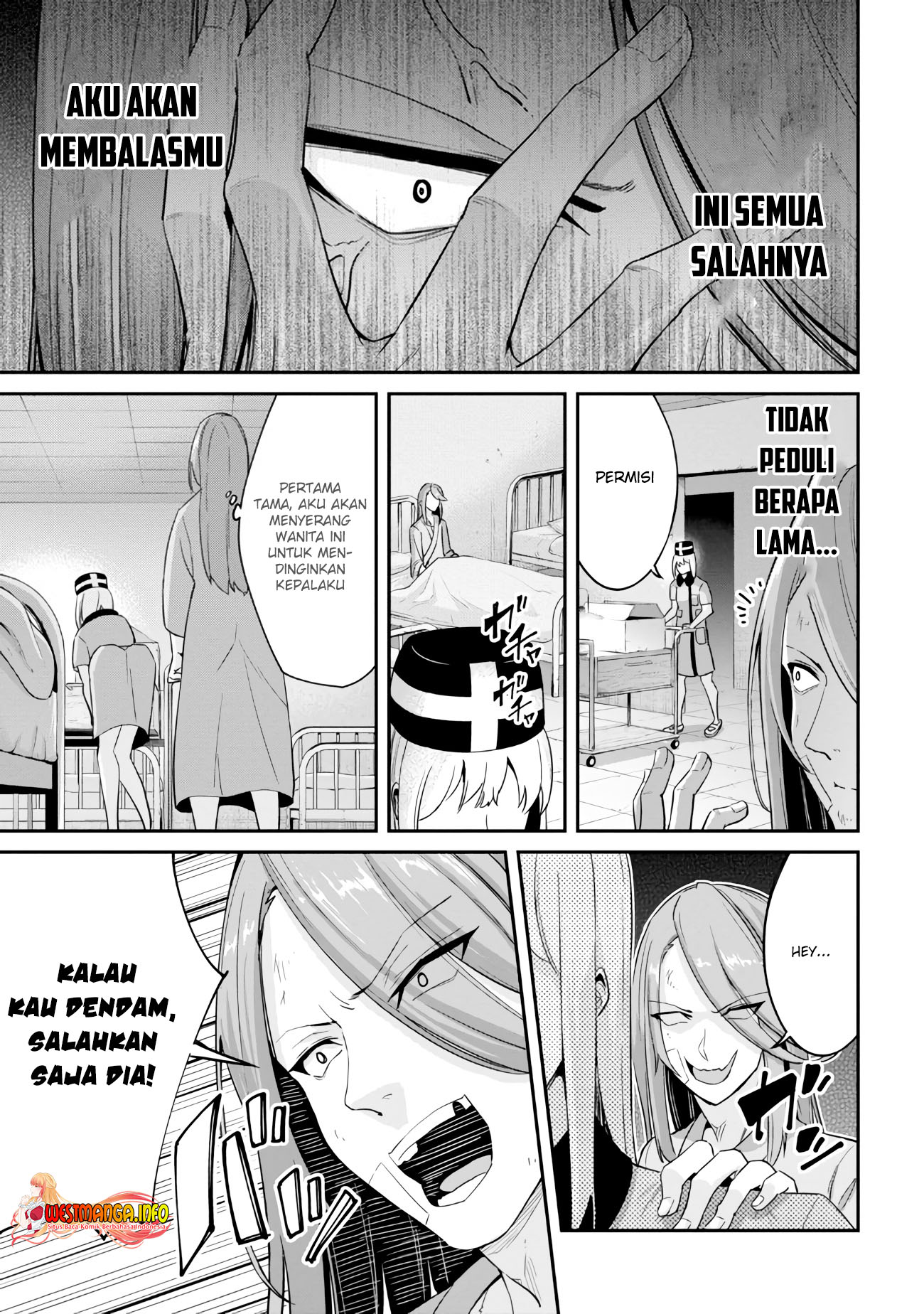 Seikishi ni Natta kedo Danchou no Oppai ga Sugosugite Kokoro ga Kiyomerarenai Chapter 11 Bahasa Indonesia