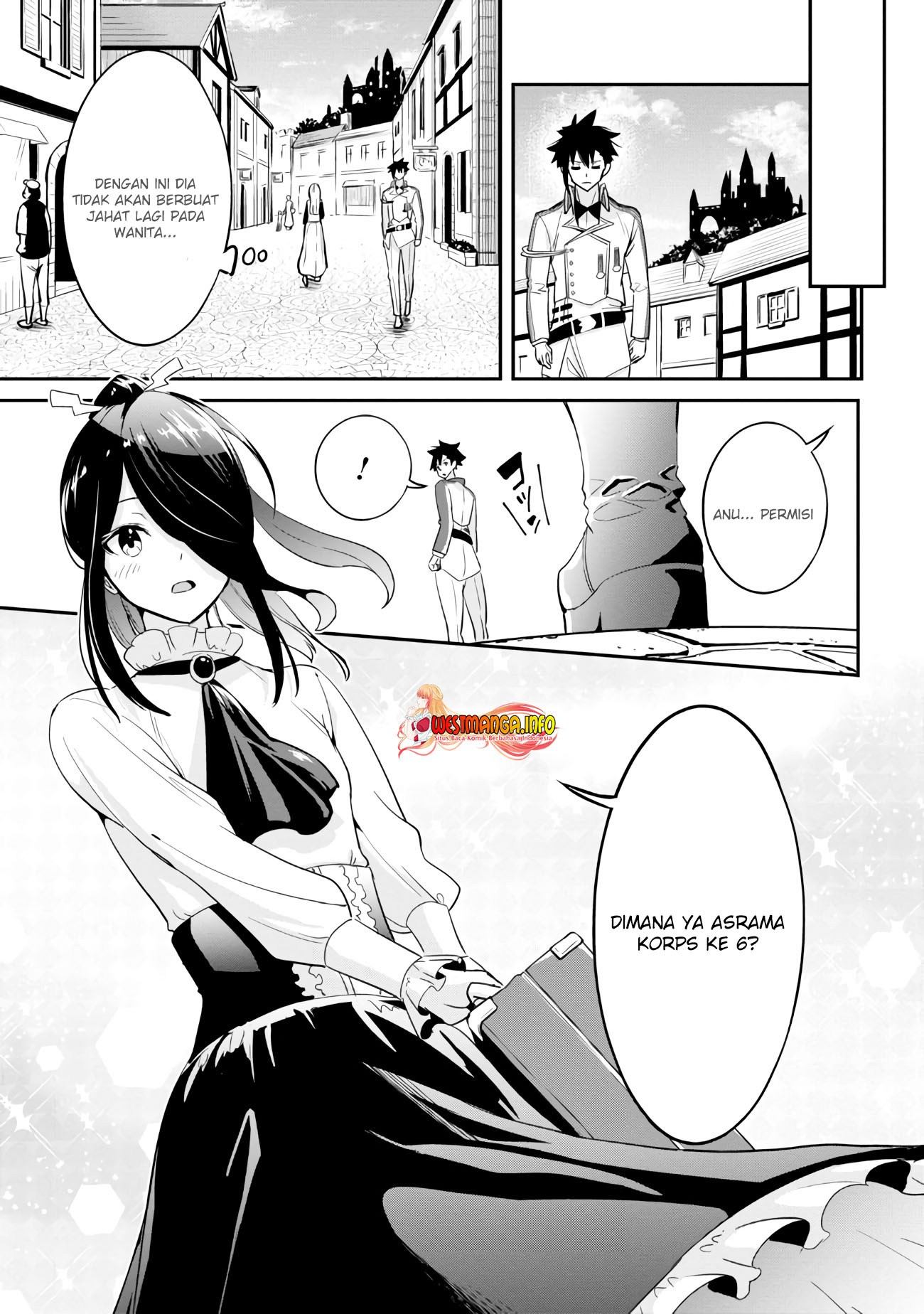 Seikishi ni Natta kedo Danchou no Oppai ga Sugosugite Kokoro ga Kiyomerarenai Chapter 11 Bahasa Indonesia