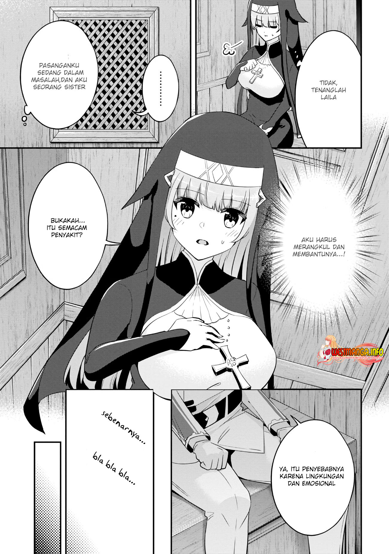 Seikishi ni Natta kedo Danchou no Oppai ga Sugosugite Kokoro ga Kiyomerarenai chapter 14