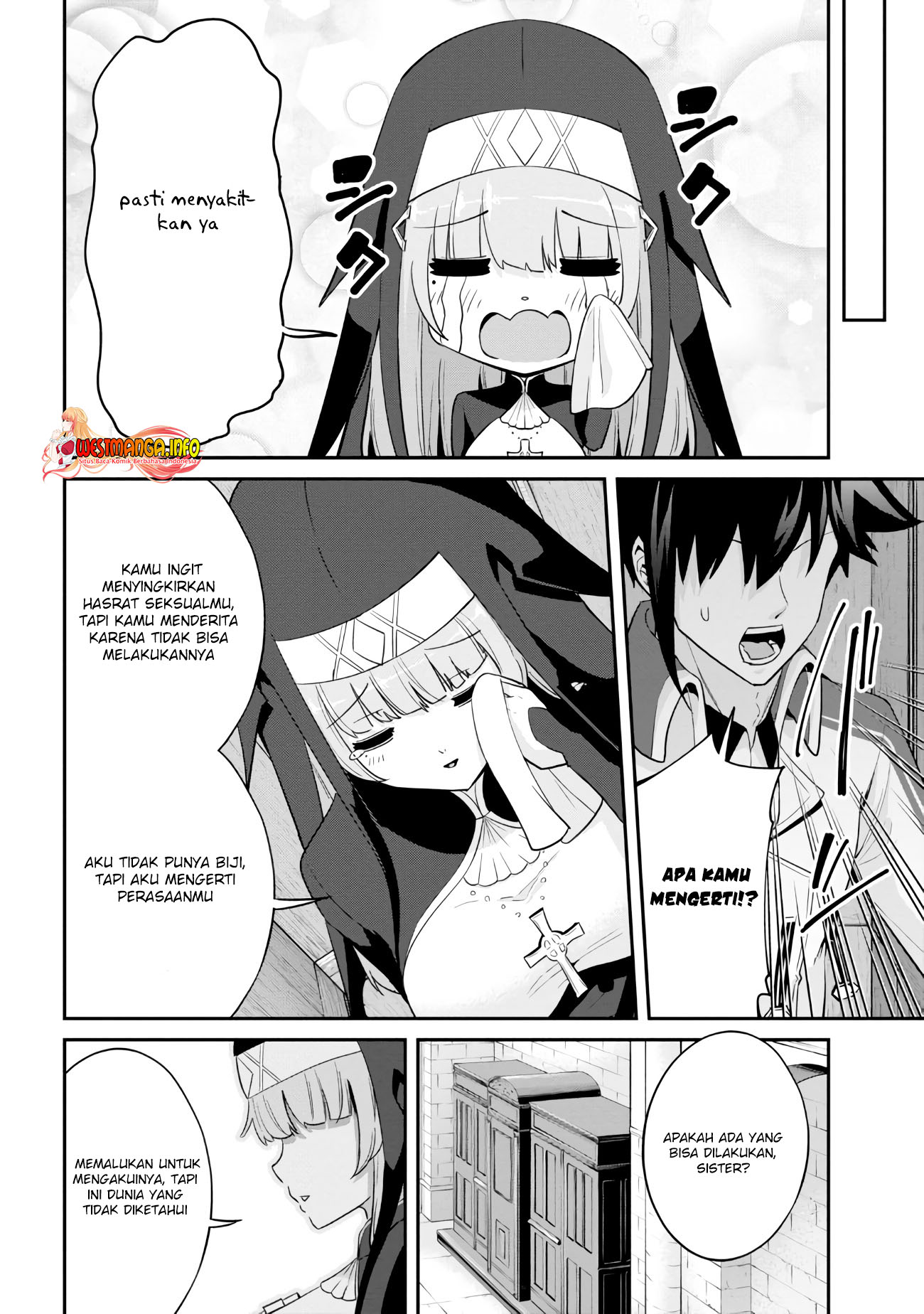 Seikishi ni Natta kedo Danchou no Oppai ga Sugosugite Kokoro ga Kiyomerarenai chapter 14