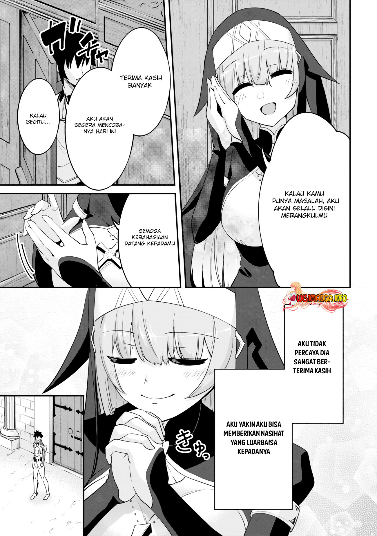 Seikishi ni Natta kedo Danchou no Oppai ga Sugosugite Kokoro ga Kiyomerarenai chapter 14