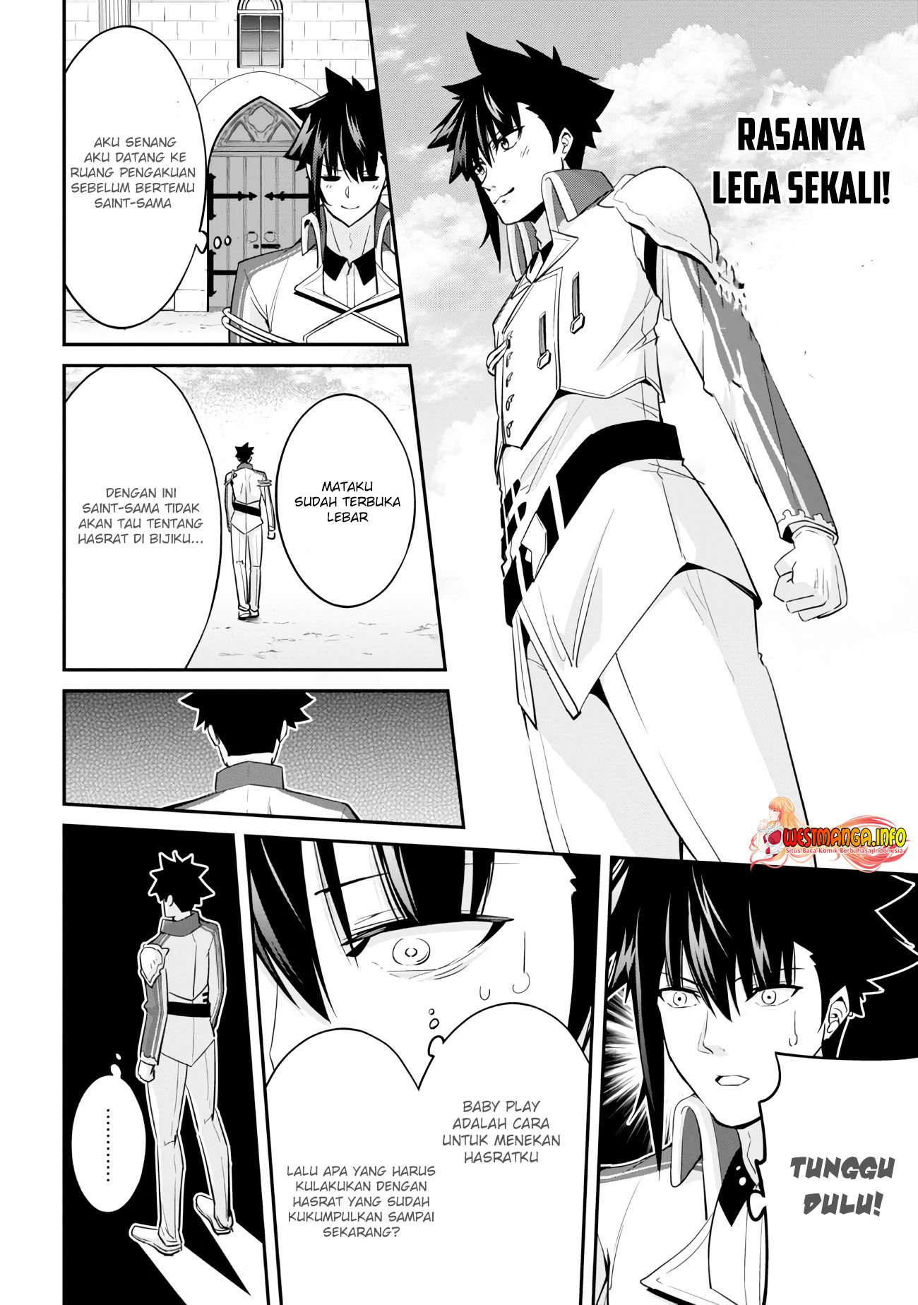Seikishi ni Natta kedo Danchou no Oppai ga Sugosugite Kokoro ga Kiyomerarenai chapter 14