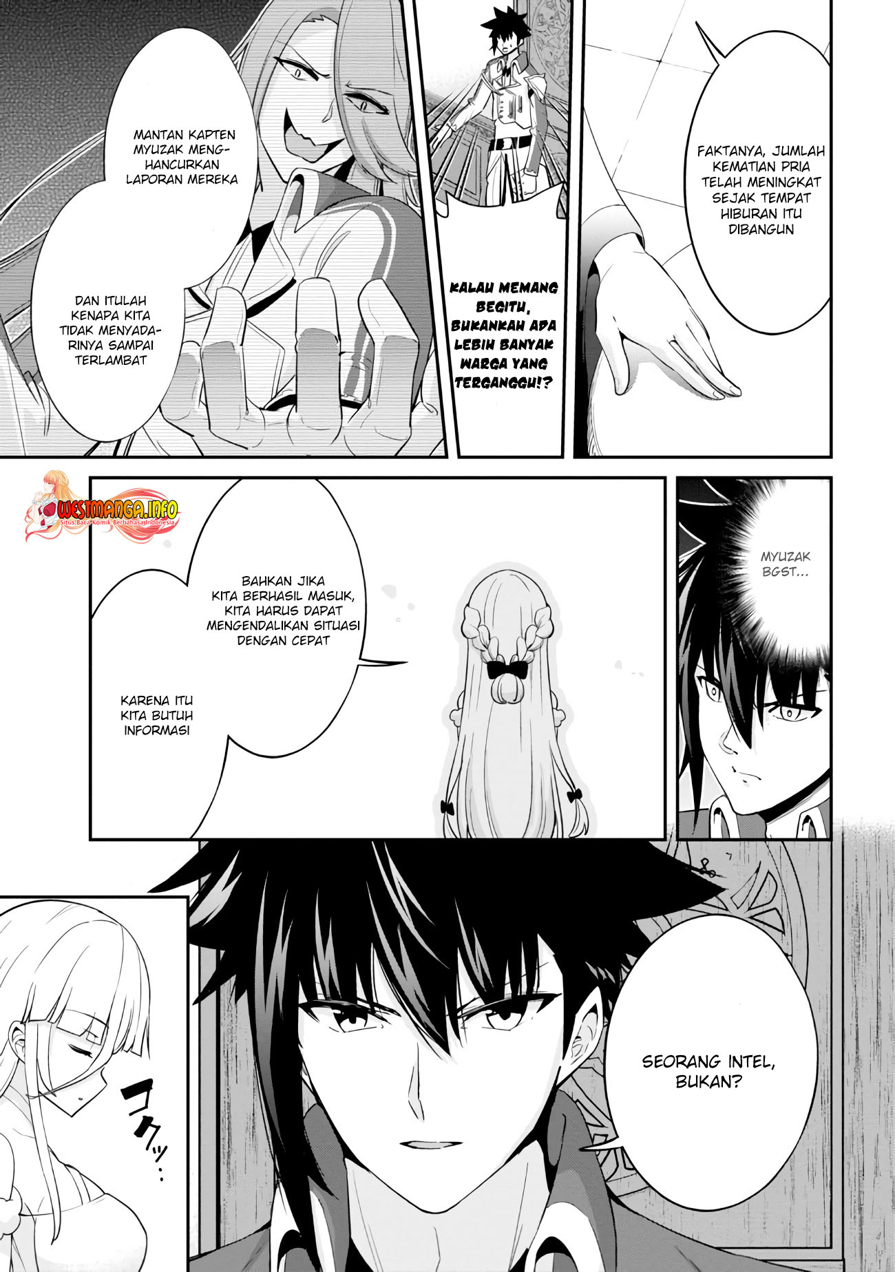 Seikishi ni Natta kedo Danchou no Oppai ga Sugosugite Kokoro ga Kiyomerarenai chapter 14