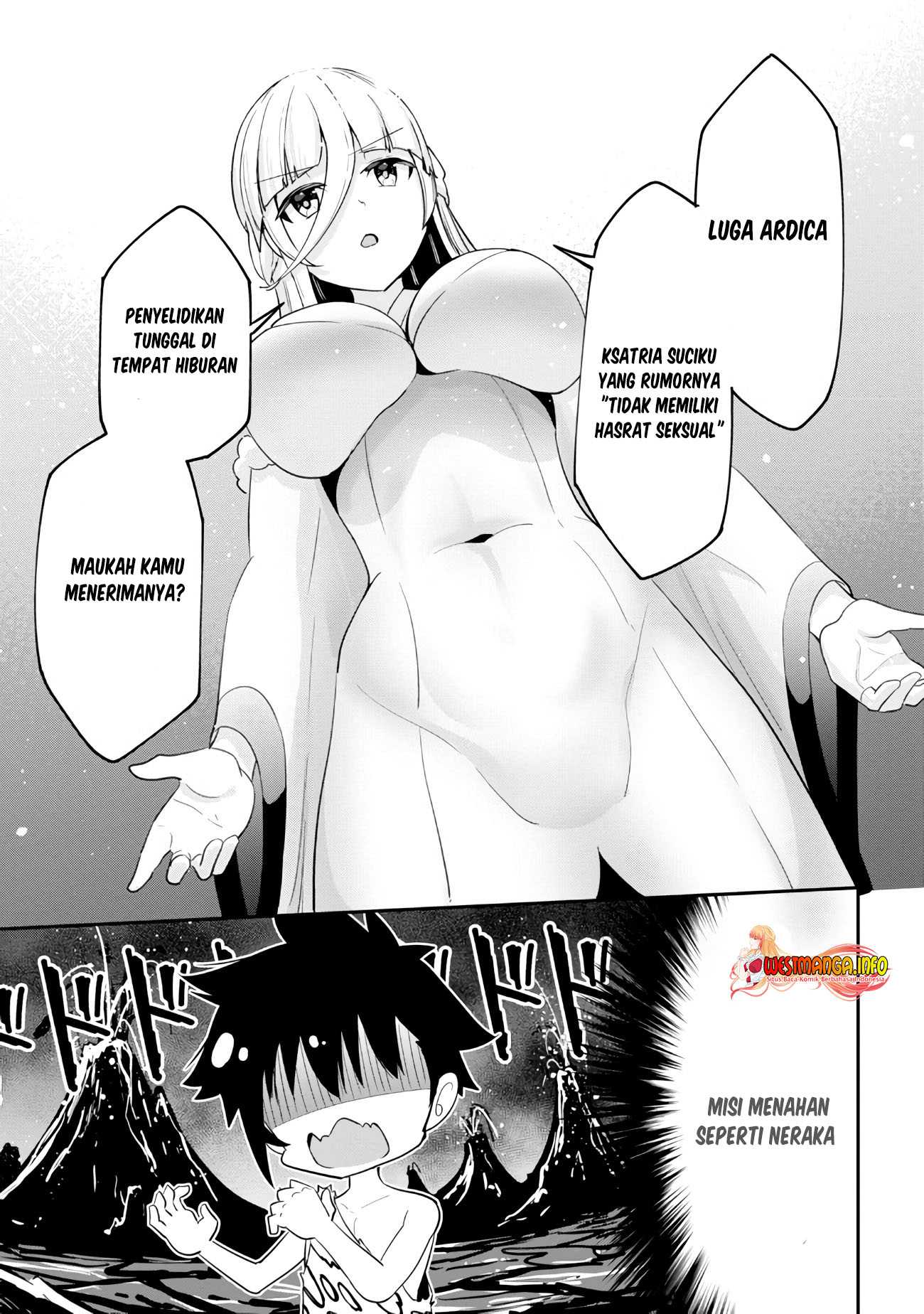 Seikishi ni Natta kedo Danchou no Oppai ga Sugosugite Kokoro ga Kiyomerarenai chapter 14