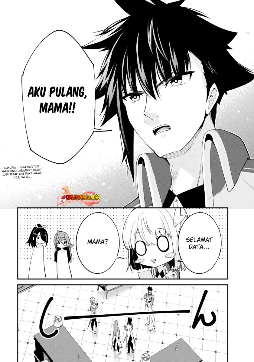 Seikishi ni Natta kedo Danchou no Oppai ga Sugosugite Kokoro ga Kiyomerarenai Chapter 15.1 Bahasa Indonesia