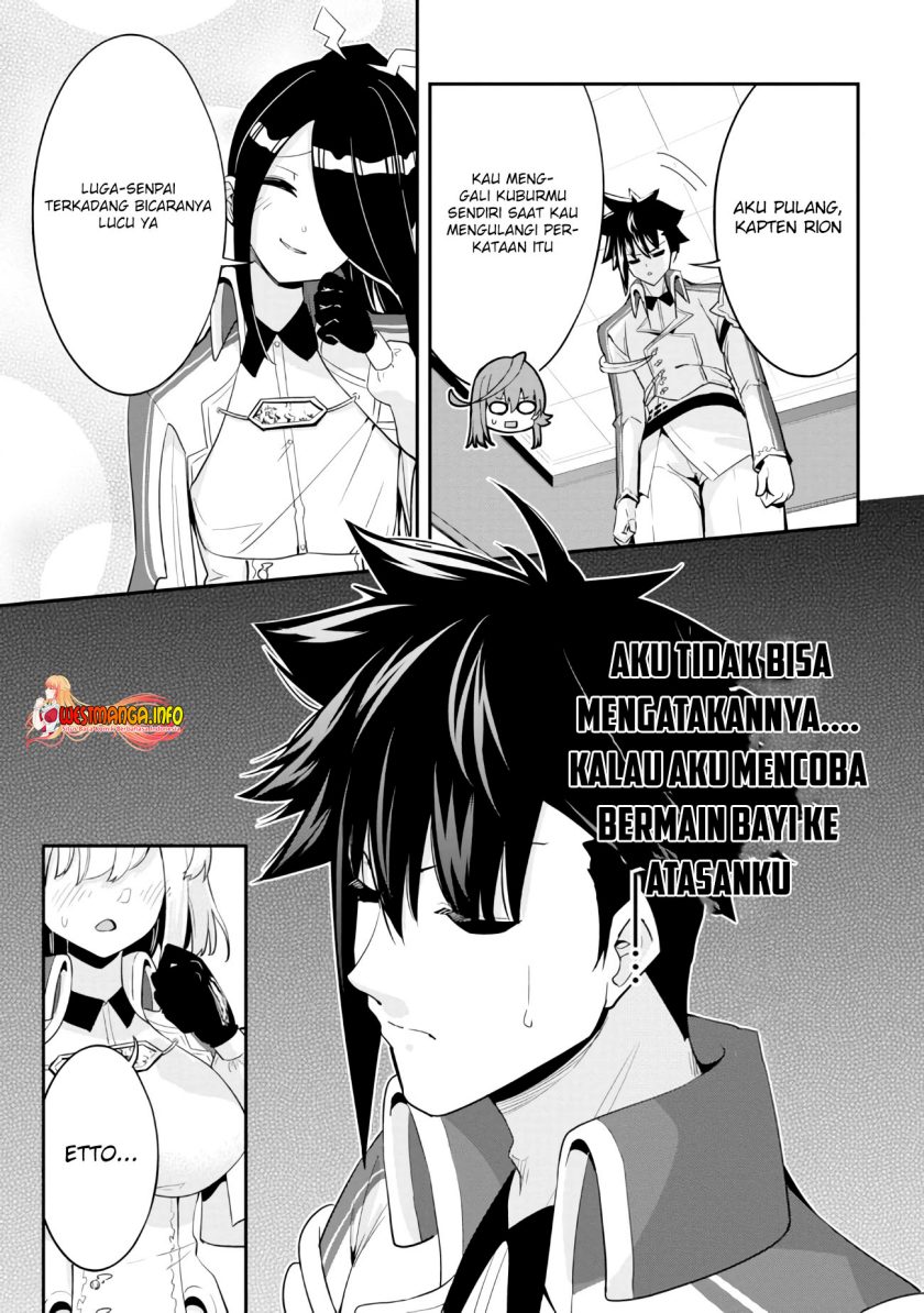 Seikishi ni Natta kedo Danchou no Oppai ga Sugosugite Kokoro ga Kiyomerarenai Chapter 15.1 Bahasa Indonesia
