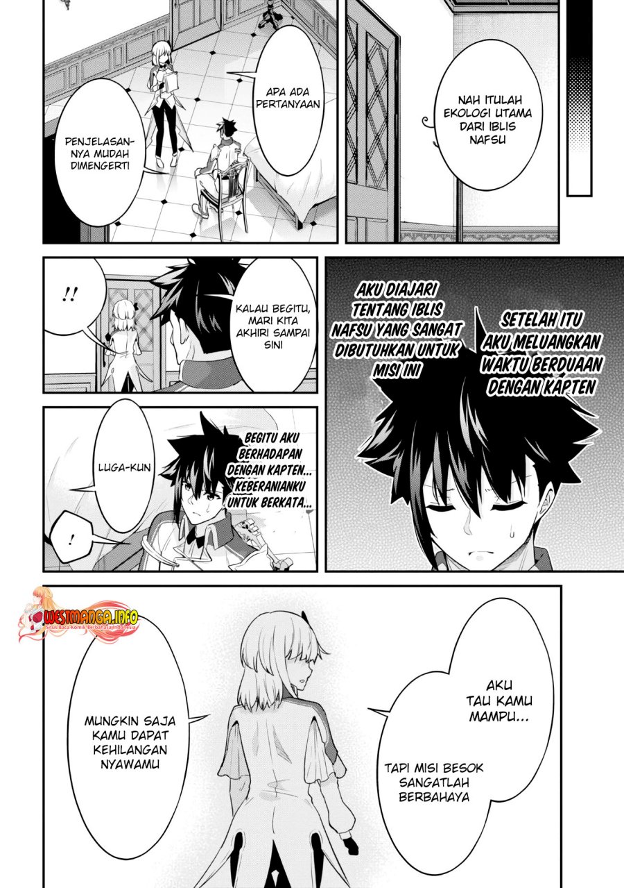 Seikishi ni Natta kedo Danchou no Oppai ga Sugosugite Kokoro ga Kiyomerarenai Chapter 18.2 Bahasa Indonesia