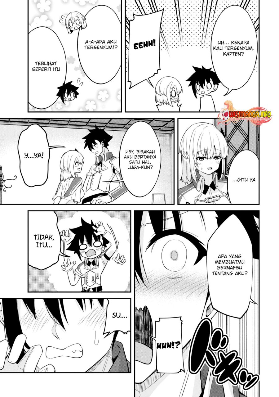 Seikishi ni Natta kedo Danchou no Oppai ga Sugosugite Kokoro ga Kiyomerarenai Chapter 18.2 Bahasa Indonesia