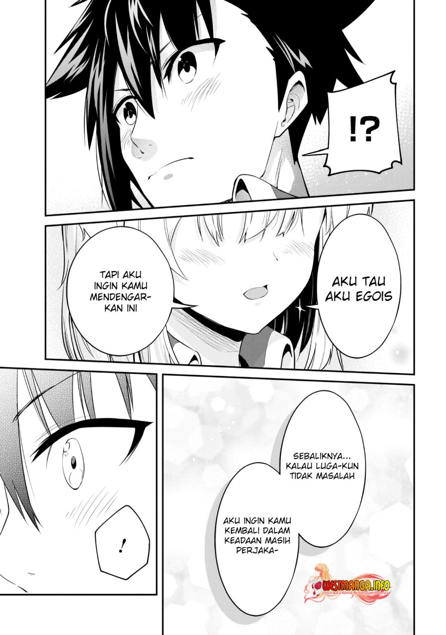 Seikishi ni Natta kedo Danchou no Oppai ga Sugosugite Kokoro ga Kiyomerarenai Chapter 18.2 Bahasa Indonesia