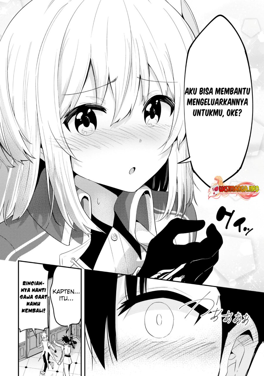 Seikishi ni Natta kedo Danchou no Oppai ga Sugosugite Kokoro ga Kiyomerarenai Chapter 18.2 Bahasa Indonesia