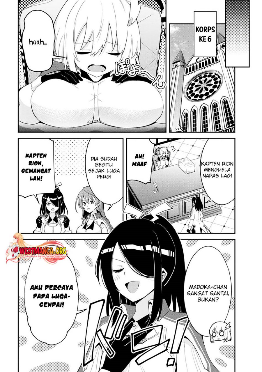 Seikishi ni Natta kedo Danchou no Oppai ga Sugosugite Kokoro ga Kiyomerarenai chapter 25
