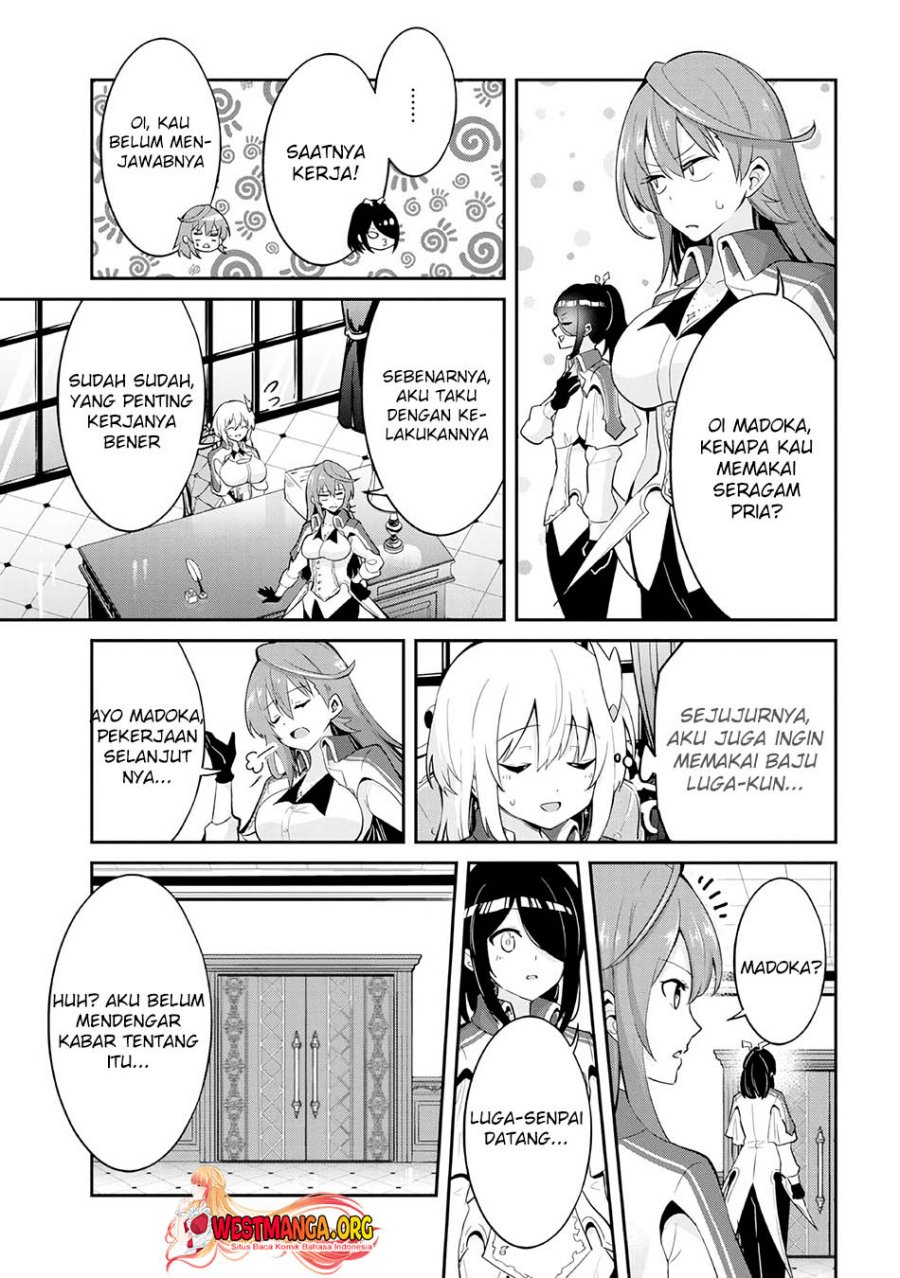 Seikishi ni Natta kedo Danchou no Oppai ga Sugosugite Kokoro ga Kiyomerarenai chapter 25