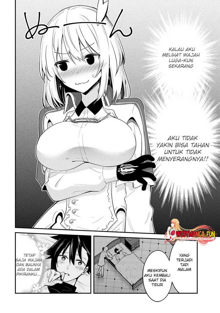 Seikishi ni Natta kedo Danchou no Oppai ga Sugosugite Kokoro ga Kiyomerarenai Chapter 26 Bahasa Indonesia