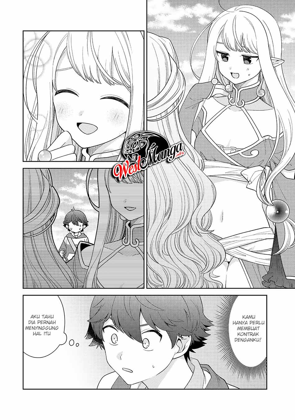 Seirei-tachi no Rakuen to Risou no Isekai Seikatsu Chapter 18 Bahasa Indonesia