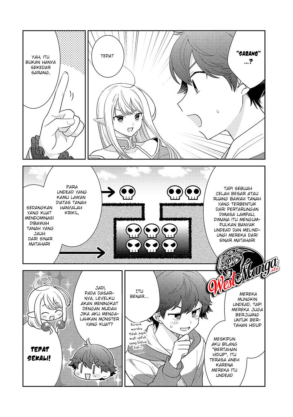 Seirei-tachi no Rakuen to Risou no Isekai Seikatsu Chapter 18 Bahasa Indonesia