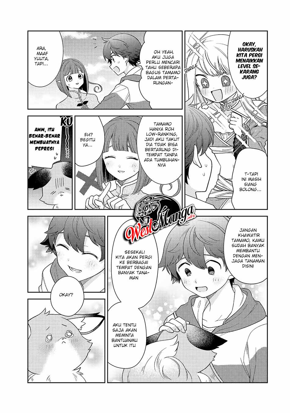 Seirei-tachi no Rakuen to Risou no Isekai Seikatsu Chapter 18 Bahasa Indonesia