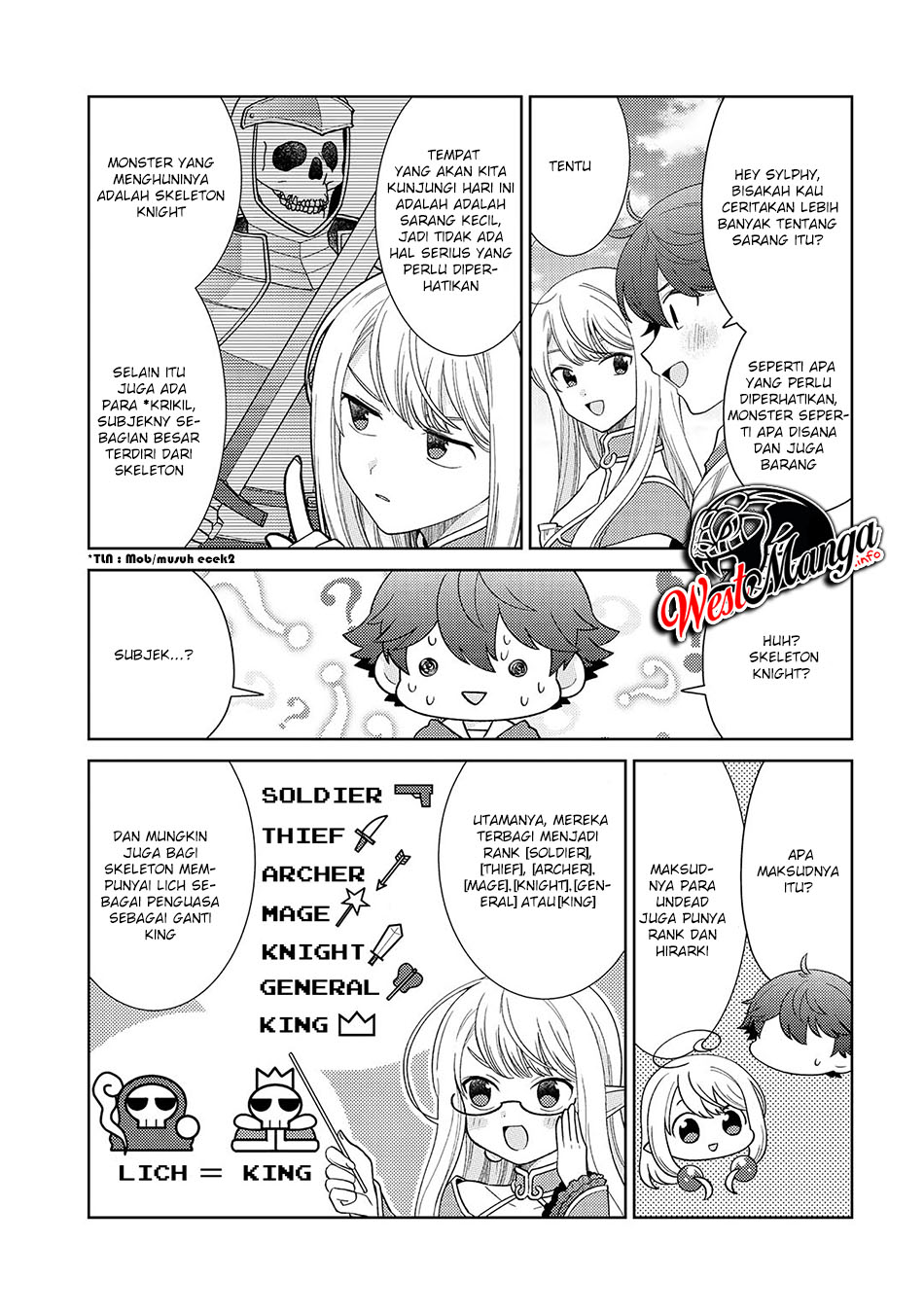 Seirei-tachi no Rakuen to Risou no Isekai Seikatsu Chapter 18 Bahasa Indonesia