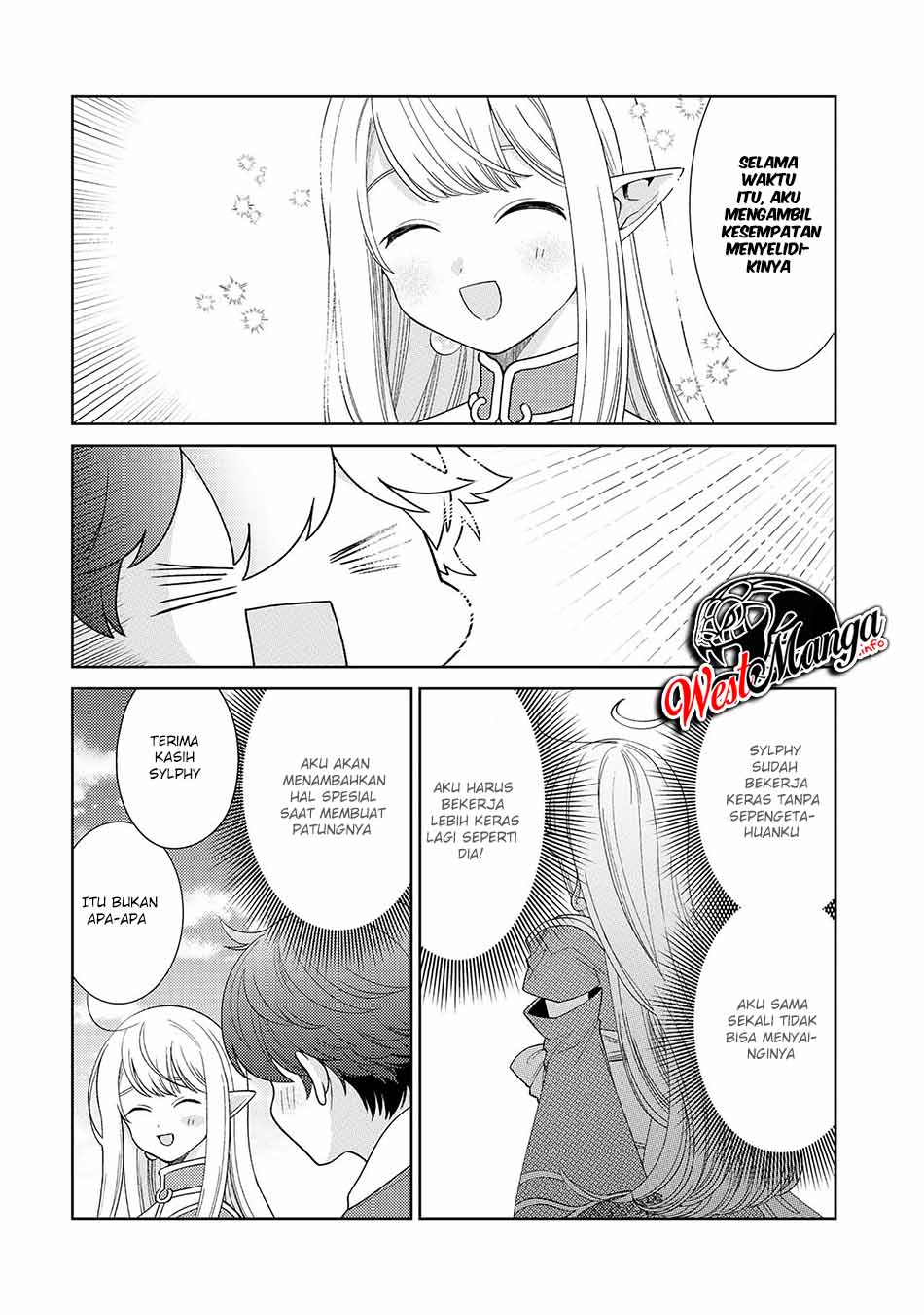 Seirei-tachi no Rakuen to Risou no Isekai Seikatsu Chapter 18 Bahasa Indonesia